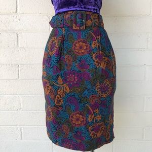 STUDIO Michelle Stuart~ 80s Pencil Skirt